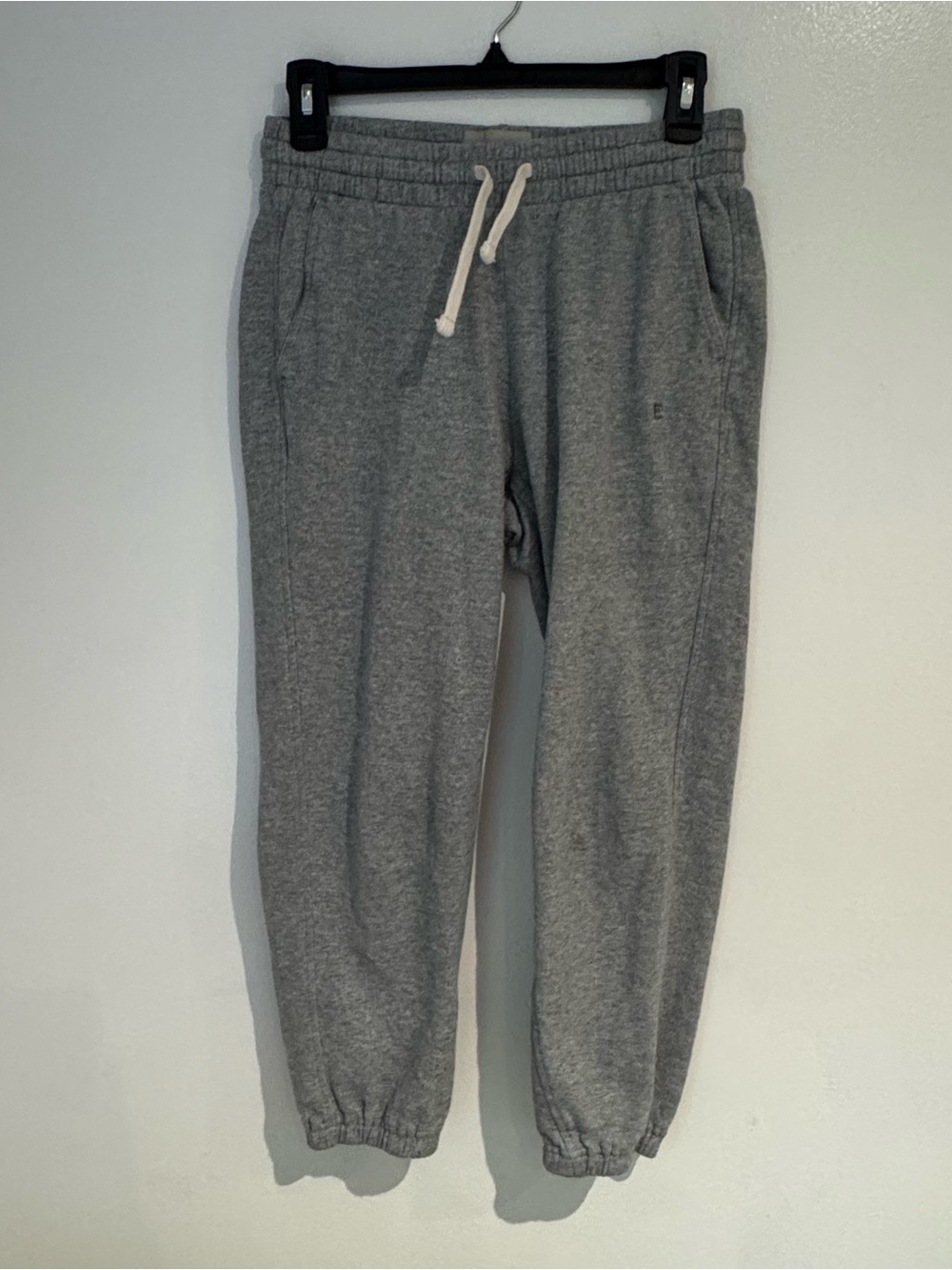 Everlane Gray Knit Bottoms - Heather Gray Size Small Athleisure cozy